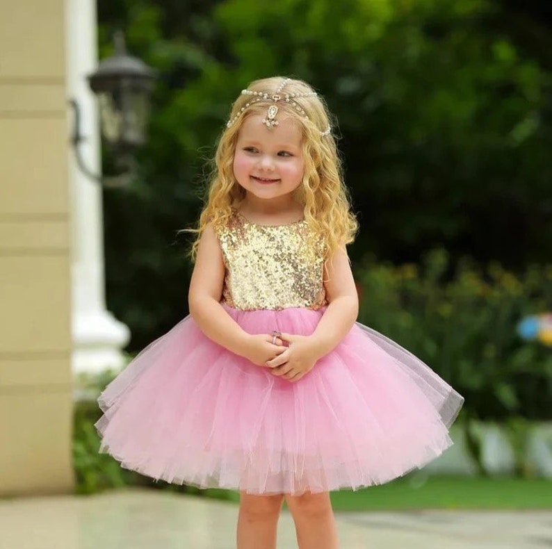 SALE Baby Girls Party Dress Baby Girl 1st Birthday Dress Etsy UK