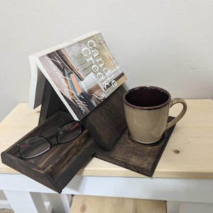 Personalized Wooden Book Rest| Page Marker | Reclaimed Wood | Book Holder | Book Stand | Perfect Gift for Your Reader
