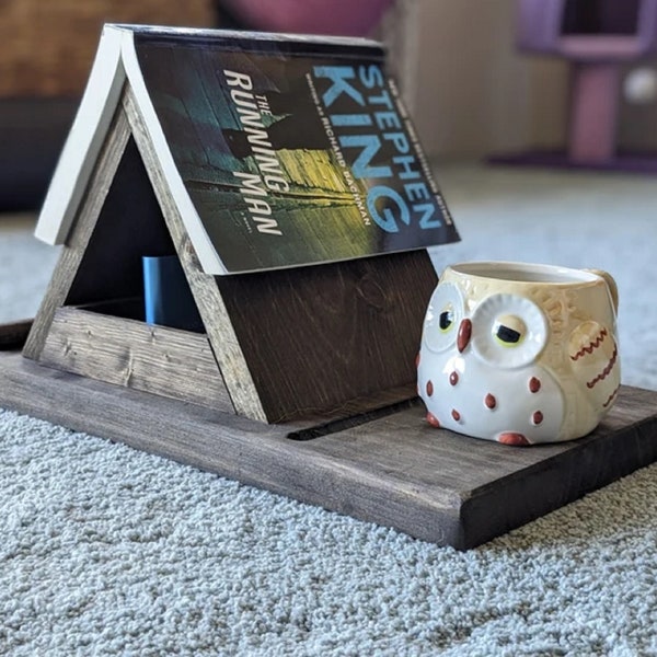 Personalized Wooden Book Rest| Page Marker | Reclaimed Wood | Book Holder | Book Stand | Perfect Gift for Your Reader