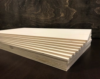 Birch Plywood Sheets 1/8 x 12 x 24