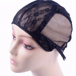 Lace Wig Caps for Making Wigs and Hair Weaving - Adjustable Straps