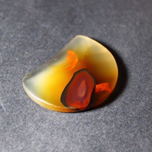 BANDED AGATE CABOCHON | Yellow Banded Agate | Colorful Agate | Healing Cyrstals | Sardonyx Agate | Metaphysical Agate | Wiccan Jewelry