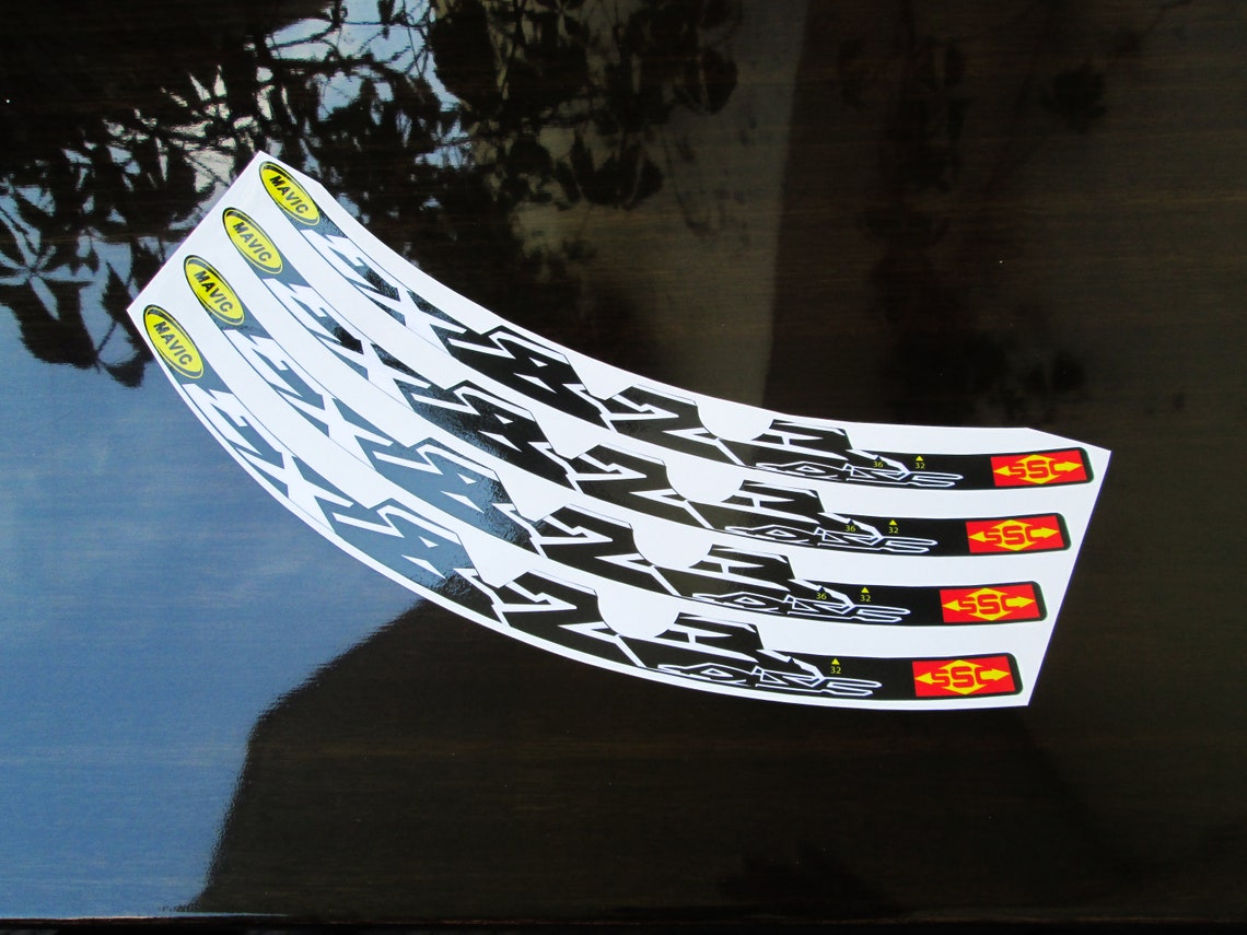 Mavic 823 2 Stickers for rim Bike stickers Cycling stickers Etsy