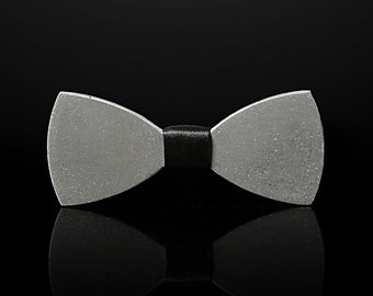 Handmade Concrete Bowtie | Minimalist Formal Wear