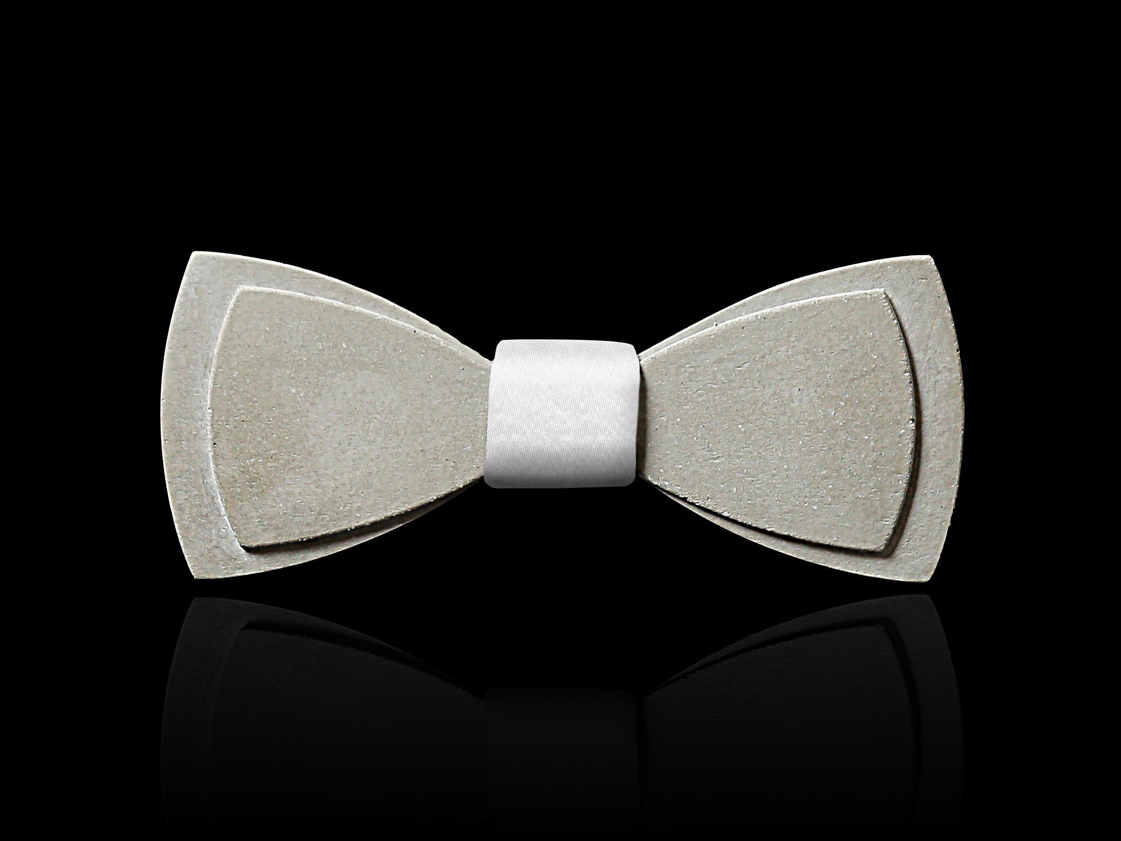 Double layers concrete bowtie | Best gift for him, Unique gift for Engineers, Architects, Contractors. Be special at a wedding.