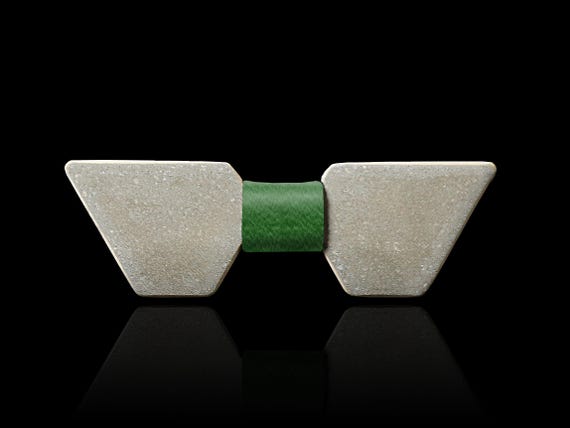 Modern Concrete Bowtie | Handmade Minimalist Design