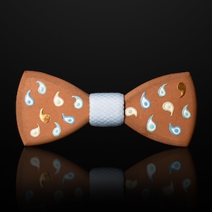 Happy Primitive by Kiana - Concrete bow tie handmade gift for him handmade bowtie for groom&#39;s gift.