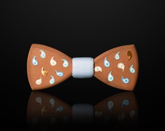 Happy Primitive by Kiana - Concrete bow tie handmade gift for him handmade bowtie for groom's gift.