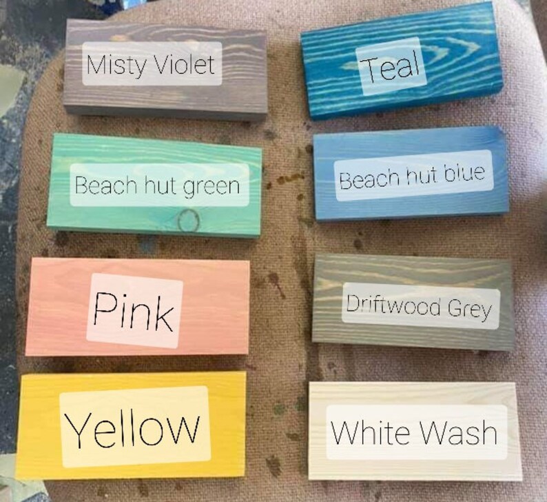 Personalised Wooden LetterName Wooden Blocks