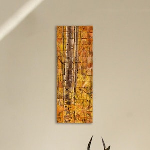 3D Wood Mosaic Wall Art: Forest Sound Diffuser