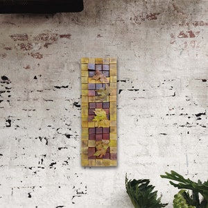 Autumn colors, wall Sculpture, 3d wall art, Wood wall art, mosaic wall art, wood sound diffuser, wood Mosaic, wall decoration, wood painting