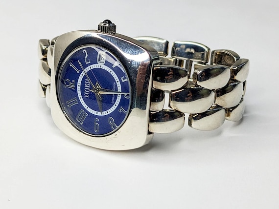 Ecclissi Sterling Silver Watch, Sleek Design, Hea… - image 2