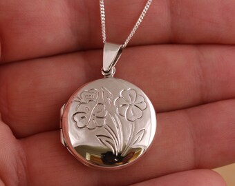 Collana Argento 925 Donna Catena Rollò Ciondolo Pendente - Foto 6