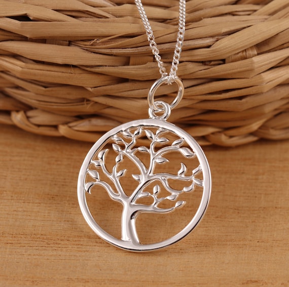 Argento Sterling 925 Catena Box Collana Con Ciondolo Croce In