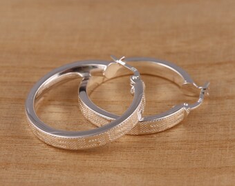 Orecchini A Cerchio Stroili In Argento - 15mm - Dartizio Gioielli - Foto 7