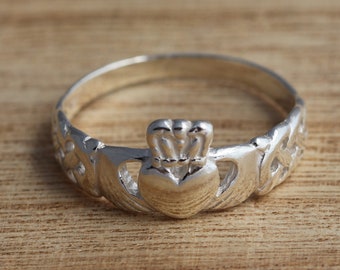 Ciondolo Con Nodo Celtico Della Trinità In Argento Sterling 925 - Foto 6