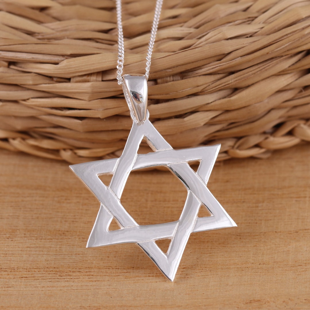 Brand Avenue 925 Silver Star of David Pendant main image 0