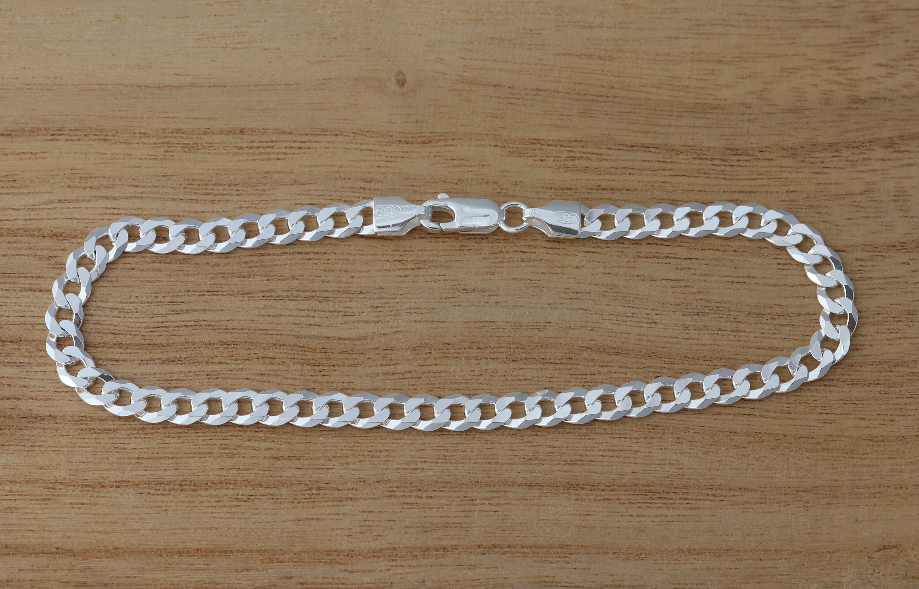 ブレスレット BLENDOFF BLDF Curb Chain Bracelet 6mm Silver 925 Amazon.com: WKLFAI Men Bracelet Curb Cuban Chain Twisted 925