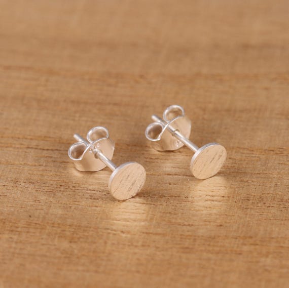 Orecchini A Cerchio In Argento Sterling Da 2 Mm, Perno Per Cartilagine, Perno In Oro, Perni Semplici In Argento, Perni Semplici In Argento, Perni Confetti 0139 - Italia - Foto 5