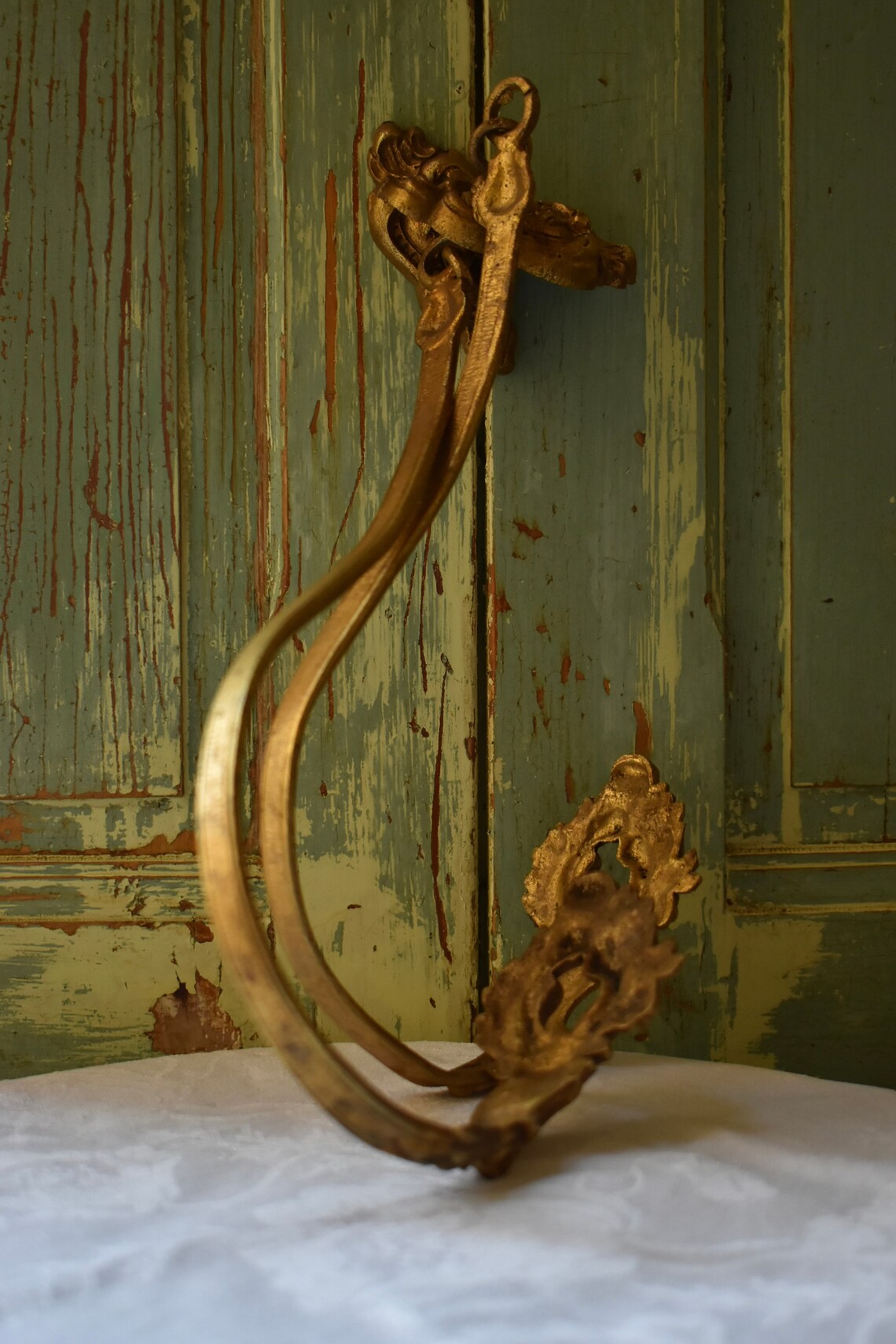 Antique Curtain tie back hooks Etsy