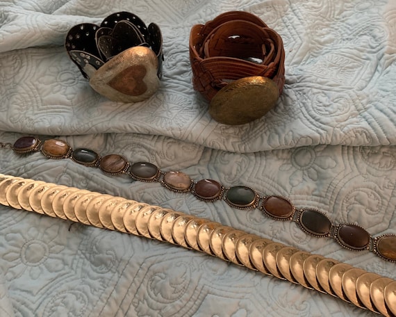 Vintage belts
