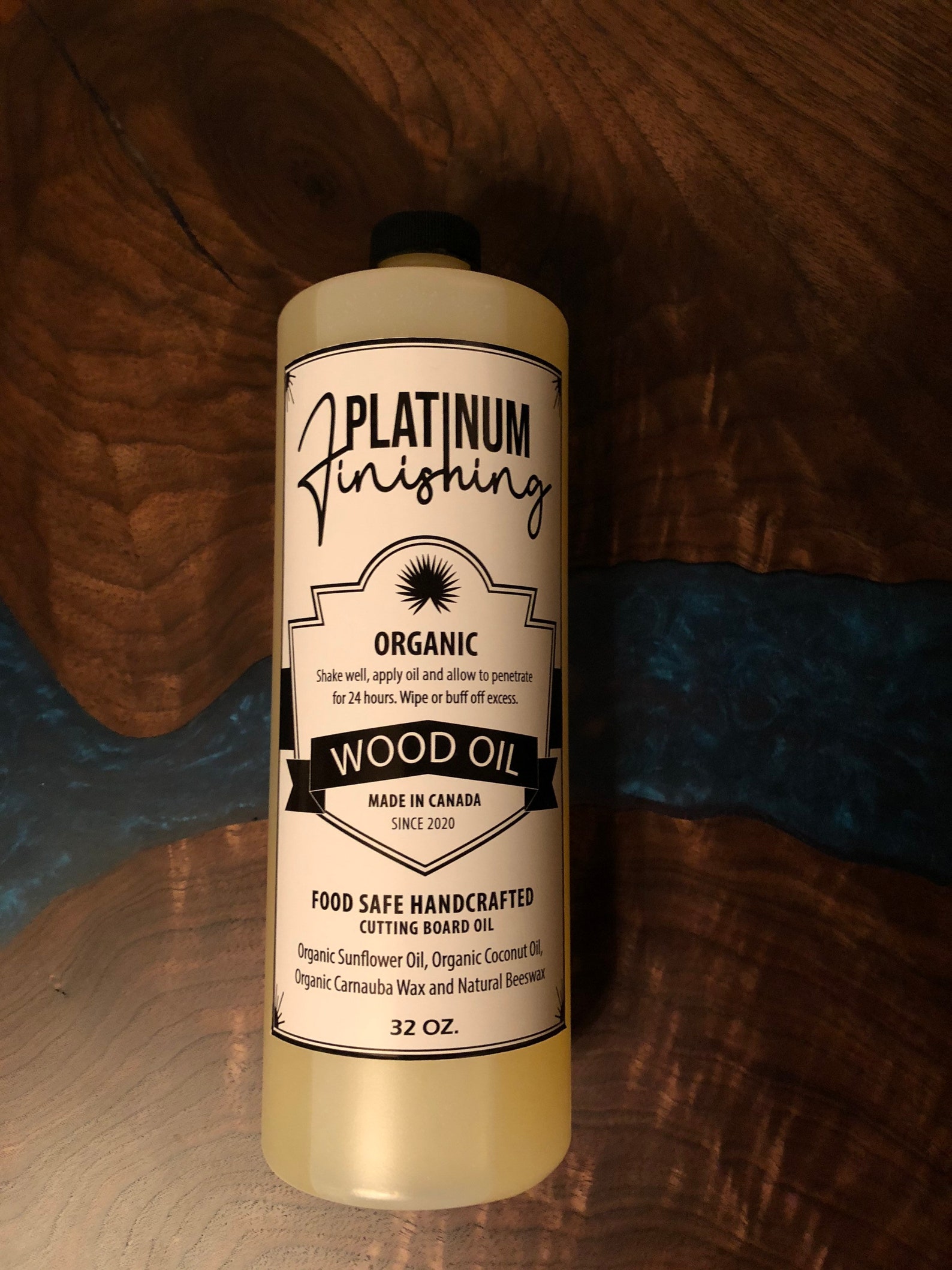 Organic cutting board oil platinum finishing oil Etsy