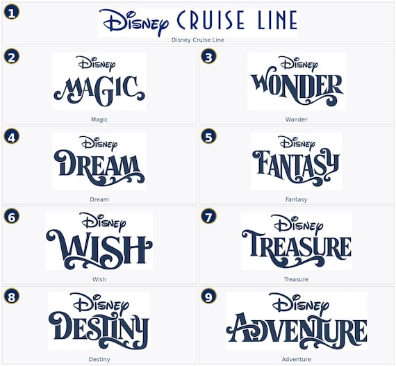 Disney Cruise Line Picture 6x8 Photo Frame | Custom Ship Name