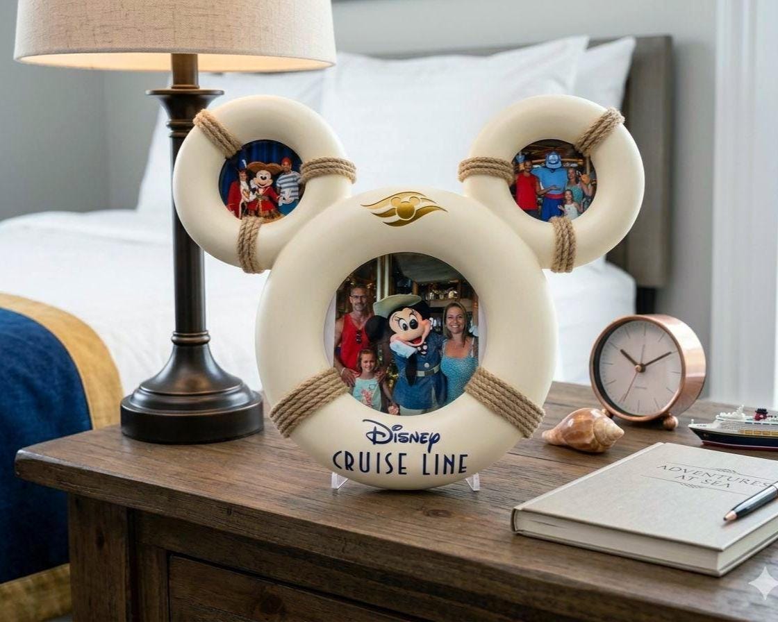 Disney Cruise Line Picture 6x8 Photo Frame | Custom Ship Name