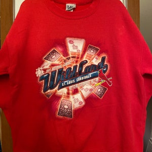 Vintage St. Louis Cardinals 2001 NL Wild Card Crewneck