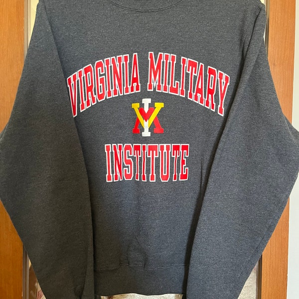Rare Virginia Military Institute Champion Sweatshirt
