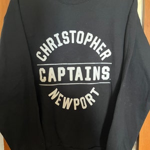 Rare Christopher Newport University MV Sport Sweatshirt