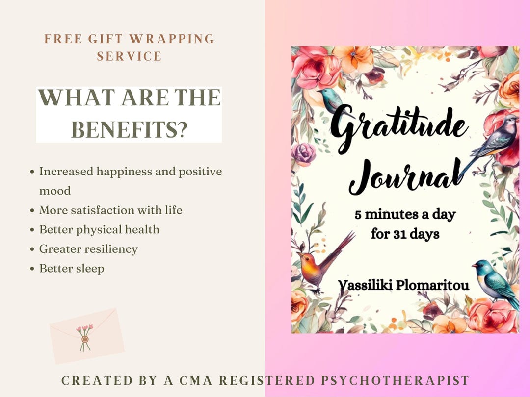Gratitude Journal, Mindfulness Journal, Meditation Journal, Gratitude ...