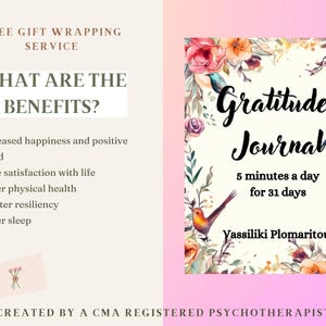 31-Day Gratitude Journal: Daily Mindfulness & Stress Relief