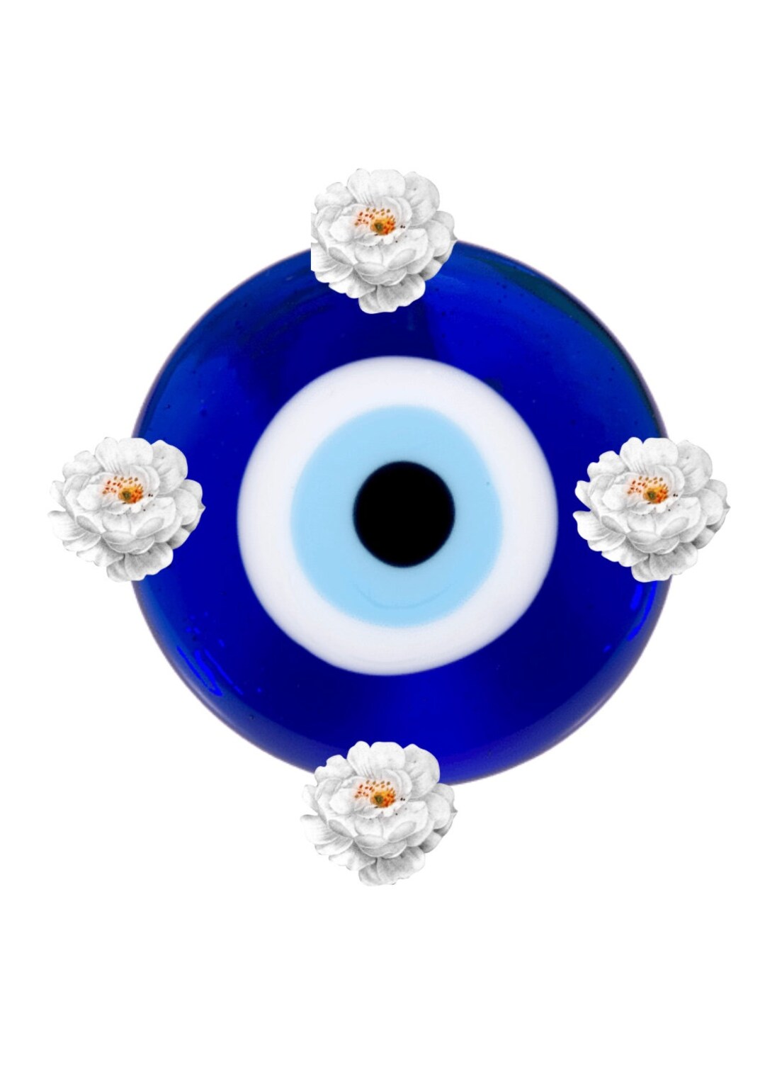 Evil Eye Wall Art, Evil Eye Print, Evil Eye Protection, Gift for Her