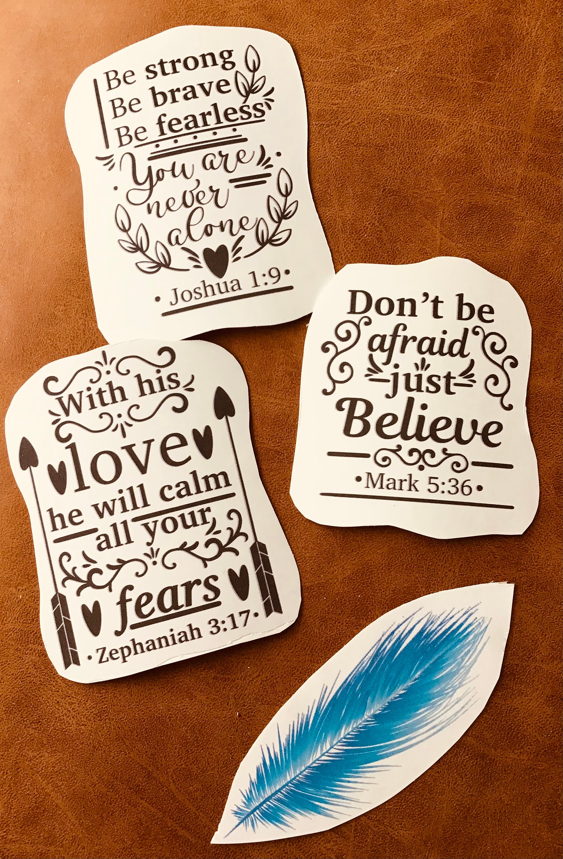 Bible Verse Stickers Faith Stickers Scripture Stickers Self - Etsy