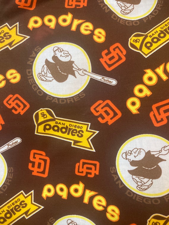 MLB San Diego Padres Cotton Fabrics Cooperstown Slam Diego 
