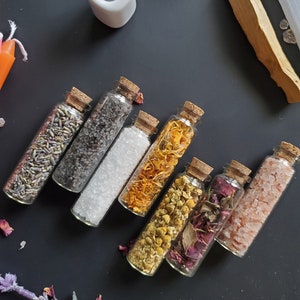 Big Baby Witch Kit, Witch Kit, Starter Kit, Candles, Cleansing Kit, Herbs, Rose Quartz. Citrine, Altar, Kit, Big Baby, Salts image 3