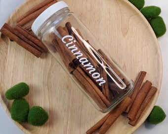 Cinnamon Jar, 16oz, Witch Herbs, Witchcraft,  Apothecary Supplies,  Pagan, Wiccan, Altar Tools,  Spellwork, Baby Witch