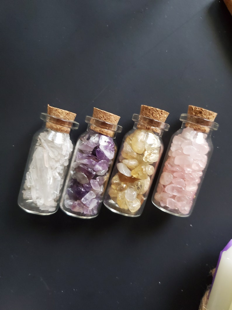 Big Baby Witch Kit, Witch Kit, Starter Kit, Candles, Cleansing Kit, Herbs, Rose Quartz. Citrine, Altar, Kit, Big Baby, Salts image 4