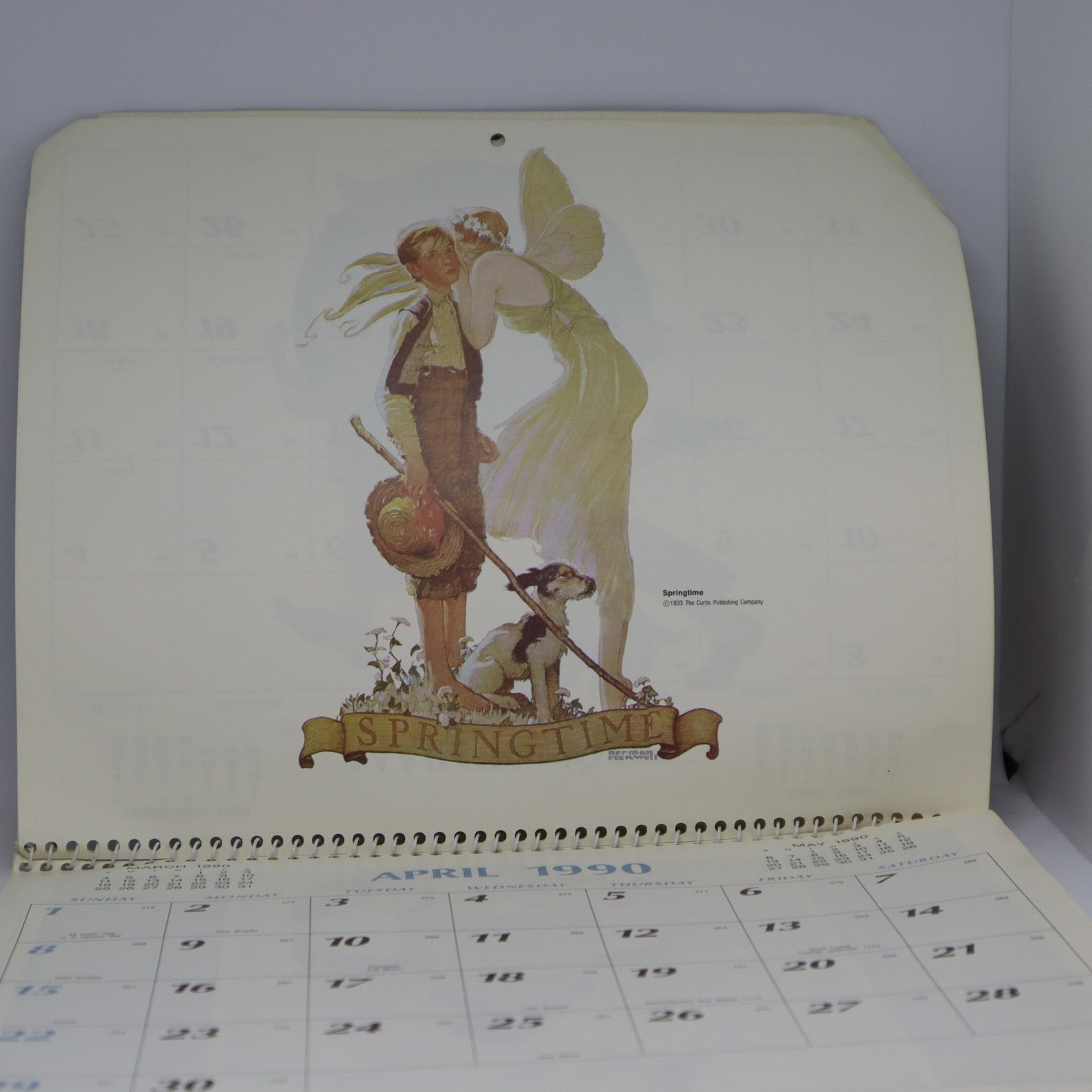 2 Rockwell Calendars for Pictures to Use in Your Art Project - Etsy
