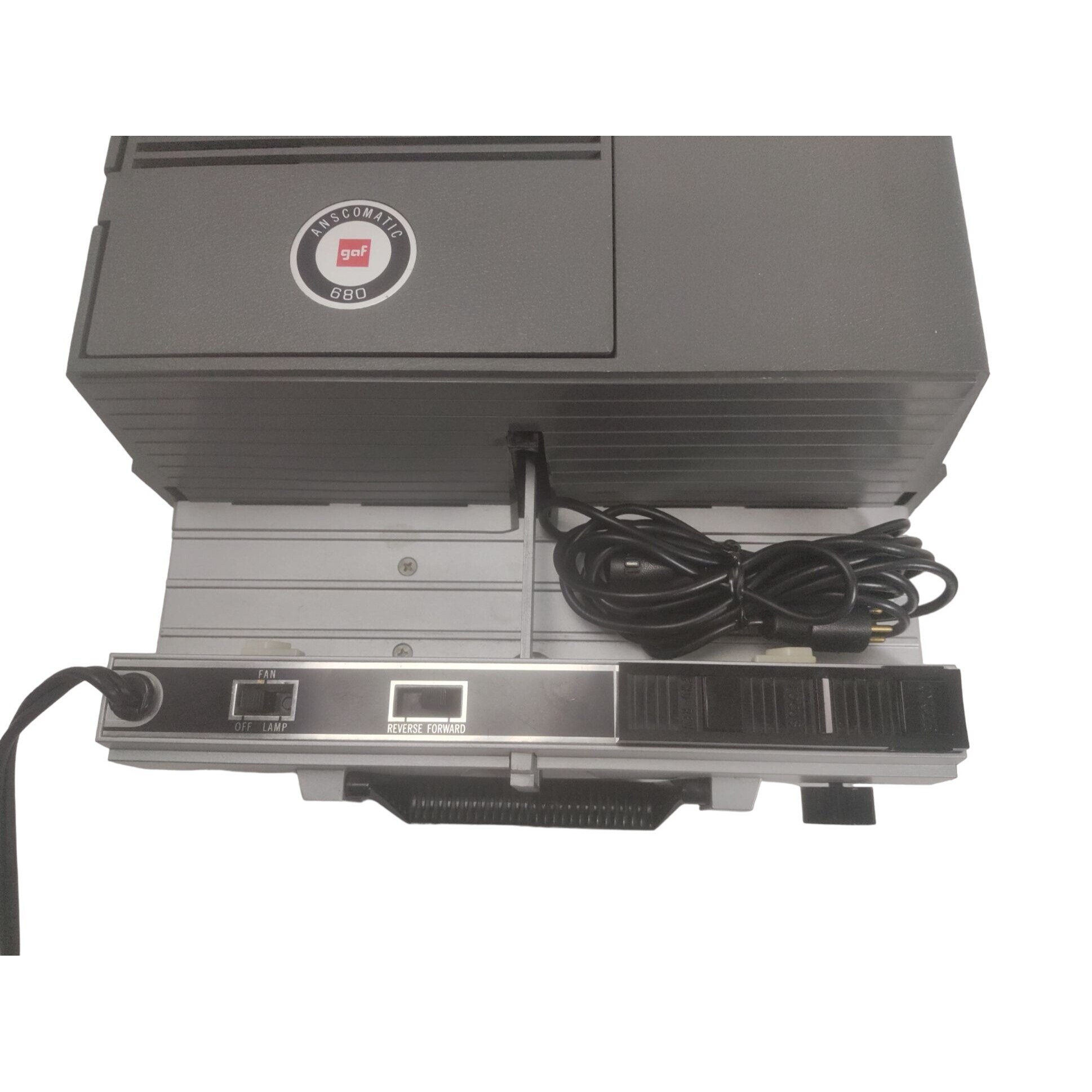 Vintage 660 Slide Projector GAF F 3.5 Powers Up Etsy