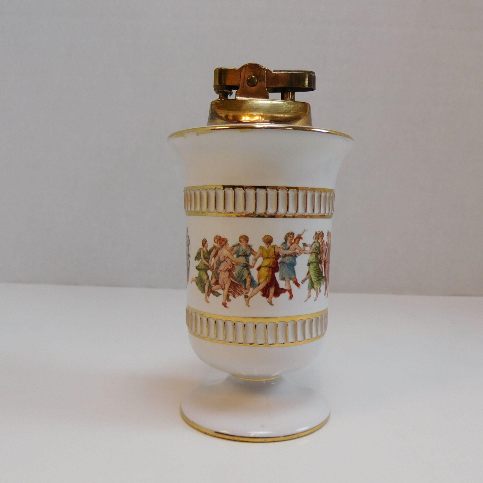 Vintage Table Top Lighter Made in Italy 5 Tall Etsy