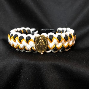 Holy See Handmade Religious Decorative Paracord Bracelet