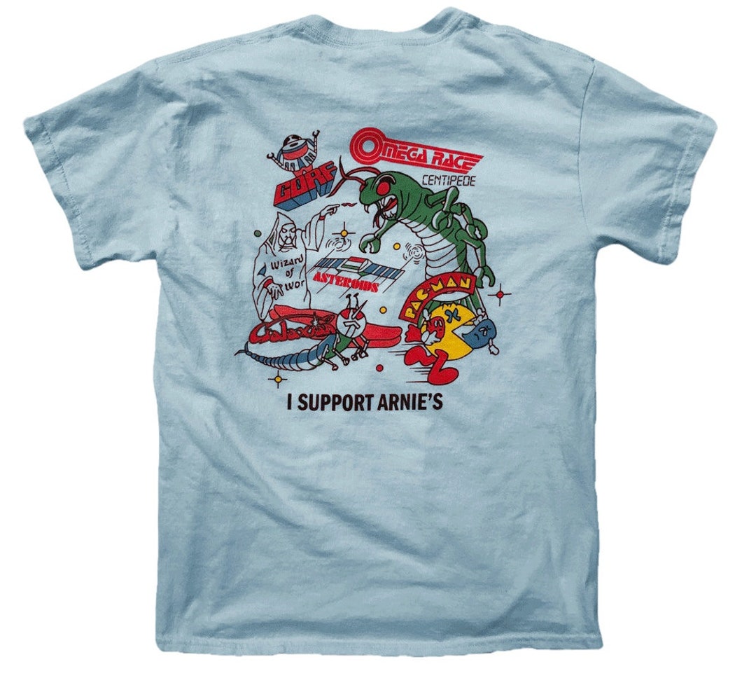 LIMITED RUN: Arnie's Place Arcade Tee Shirt From Westport - Etsy