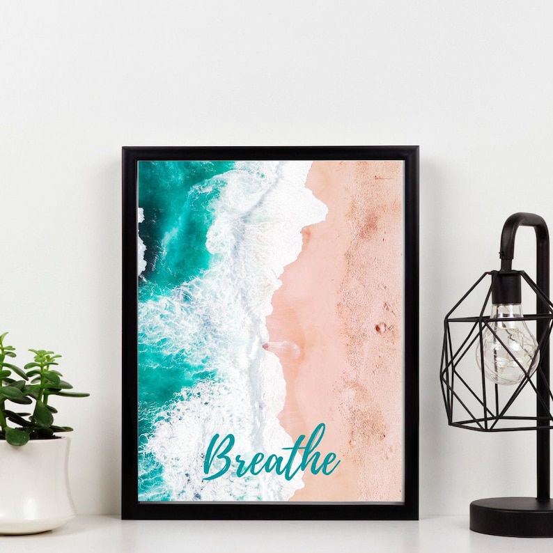 Beach Aesthetic Digital Print