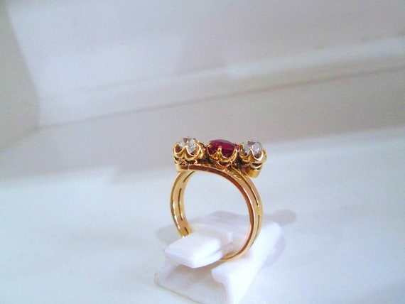 Antique Victorian 14ct Yellow Gold Natural Old Mi… - image 9