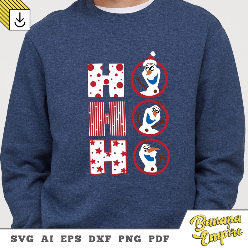 Download Ho Ho Ho svg christmas svg files Olaf ho ho ho olaf svg | Etsy