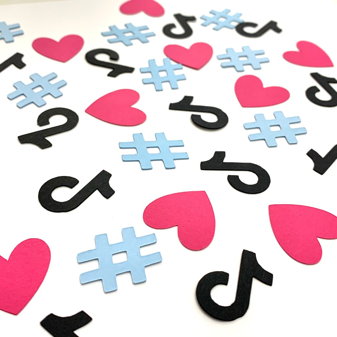 TikTok Themed Confetti Etsy