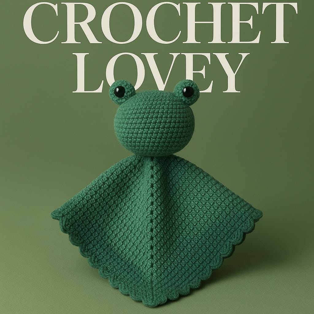 38 Frog Crochet Patterns for Amigurumi, Bags, Decor, and Gifts 33 Frog Lovey Crochet