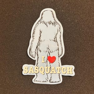 Sasquatch Sticker